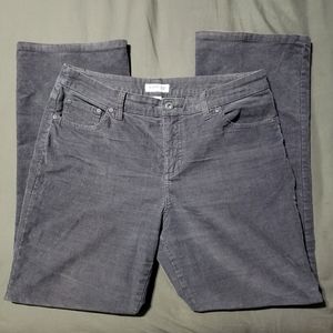 St.Johns Bay grey corduroy pants size 12P